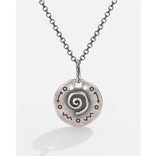 Meks Jewels Gümüş Spiral Kolye