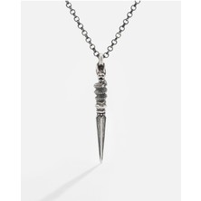 Meks Jewels Gümüş Dragon Mızrağı Kolye