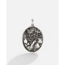 Meks Jewels Gümüş Posedion Kolye