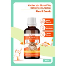 BioFeline Kediler İçin Biotinli Tüy Dökülmesini Azaltıcı Plus B Damla 50ml
