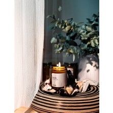 Noor Atelier Vanilya Kokulu Amber Kavonoz Mum