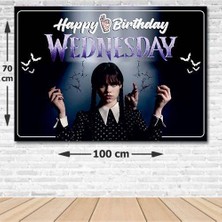 Wednesday 2 Doğum Günü Afişi Fotosuz 70*100 cm