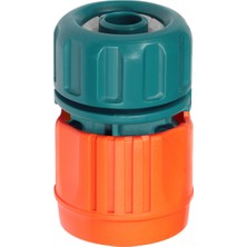 Nartan Bahçe Hortumu Jaklı Vana Bağlantı Seti 1/2" Yarım Parmak