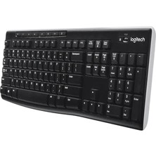 Logitech K270 Kablosuz Klavye Tr Q Siyah 920-003761