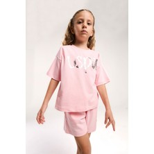 Kız Çocuk Şort Takım