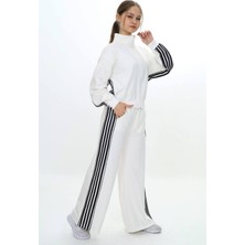 Kız Çocuk %100 Pamuk Oversize Alt&üst Uzun Kol Eşofman TAKIMI-AÜT-0026