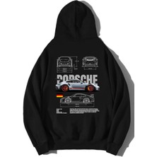 Brz Collection Unisex Oversize Porsche 911 Gt3 Rs Hoodie