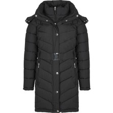 Tommy Hılfıger Kadın Mont TW4MP364-BLK
