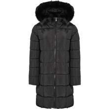 Tommy Hılfıger Kadın Mont TW4MP159-BLK