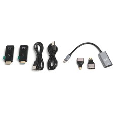 Dark Mini Full HD 1080P@60Hz, Tak Çalıştır, Kablosuz HDMI Ses ve Görüntü Aktarım Kiti (DK-HD-WHDMINI)