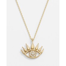 Meks Jewels 14 Ayar Altın Göz Kolye