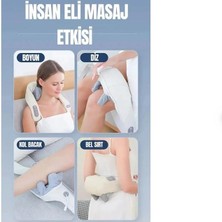 Mi7a Şarjlı Ovmalı Isıtmalı Masaj Aleti Insan Eli Yoğurma Hissi