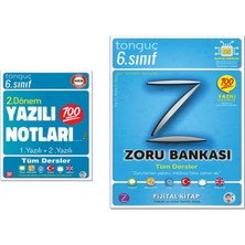Tonguç Akademi 6. Sınıf Yazılı Notları 2. Dönem 1 ve 2. Yazılı ve Tonguç Akademi 6. Sınıf Zoru Bankası Tüm Dersler