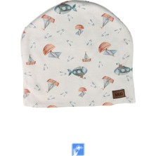 Kardelen Butik Denizli Cotton Çift Kat Çocuk  Penye Bere  ( 4-8 Yaş )