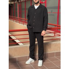 Müslin dokuma, yazlık&baharlık, 100% Pamuk, Oversize Gömlek-Pantolon Takım G11-295