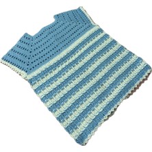 CraftLoom Tığ Işi Yakadan Roba Modelli Bebek Yeleği