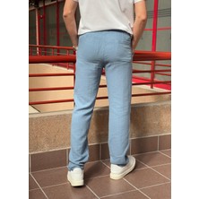 Bel Lastikli, Bağcıklı, Oversize Fit, %100 Pamuklu Müslin Dokuma, Yazlık&baharlık Pantolon 295