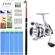 Yek Outdoor Hazır Olta Seti Kendo Elbe 3.50M 70-150GR Olta Kamışı&okuma ARIA-6000A 1bb Olta Makinesi