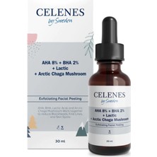 Celenes Cilt Tonunu Eşitler ve Canlandırır Rena Aha%8 + Bha%2 Serum 30ML