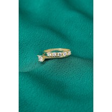 Fiyonk Kuyumculuk 14 Ayar Altın  Dorika Top Detaylı Küp Bileklik