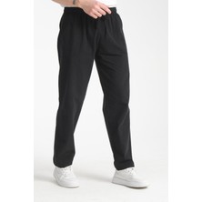 Mutlu City Erkek Ham Bez Lastikli Yüksek Bel Rahat Kalıp Pamuk Eşofman Alt Pantolon Alt Giyim 2188