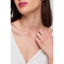 Kural Jewelry 925 Ayar Uzun Küp Zincir 50 cm Unisex Kolye