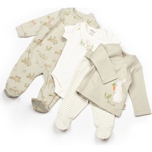 Baby Cosy Bebek 10lu Kutu Set  Organik Pamuk, Bebek Ve Yenidoğan Serisi - Organik