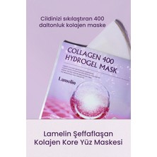 Şeffaflaşan Kolajen Kore Yüz Maskesi Lamelin Collagen 400 Hydrogel Mask