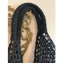 Simarikcraft el örgüsü oversize plaj çantası handmade