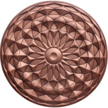 ARTSMARTİX Üçgen Geometrik Rölyef Tablo Duvar Bakır