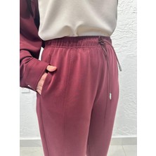 İkol Rahat Kesim Pantolon Bordo