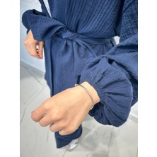 Moda Ala Kimonolu Takım Lacivert