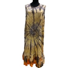 Phuti Viskon Batik Elbise