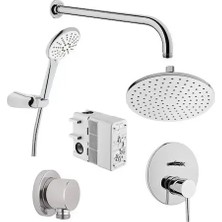 Artema Minimax S Ankastre Duş Seti Krom A49296