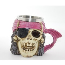 Paslanmaz Çelik Korsan Kupa Bardak