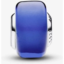 Poseidons Jewellery Mavi Mini Murano Cam Charm
