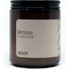 Noor Atelier Mimoza Kokulu Amber Kavanoz Mum