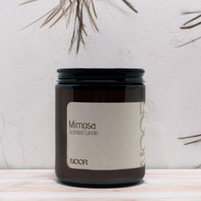 Noor Atelier Mimoza Kokulu Amber Kavanoz Mum