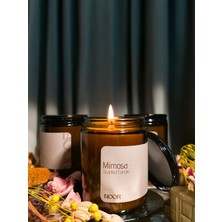 Noor Atelier Mimoza Kokulu Amber Kavanoz Mum