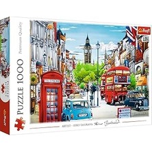 Trefl Street London Uk 1000 Parça Yapboz Yşkinler ve 12 Yaşından Büyük Lar Için Üstün Kalite