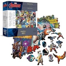 Trefl Ahşap Yapboz 1000 Yenilmezler