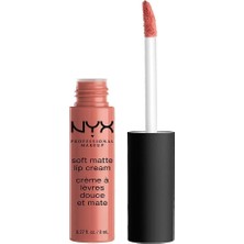 NYX Professional Makeup Mat Ruj - Soft Matte Lip Cream Zurich 14 G 800897829926