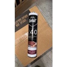 Selsil Pu Mastik Yapıştırıcı Kırmızı 280 gr (2 Adet)