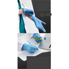 Lab Prime Nitril Eldiven Pudrasız Mavi Renk - 1 Koli 20 Paket