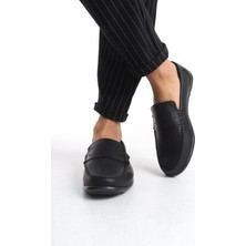 CZ London Erkek  Deri Loafer Comfort Ayakkabı Dikişli Günlük Ayakkabı