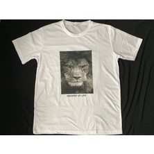 Aslan Baskılı T-Shirt