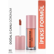 Yoğun Pigmentli Likit Allık (Turuncu) - Mood Booster Lbl. - 001 Follow Your Heart - 8682536043700