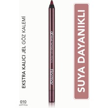 Işıltılı Kalıcı Göz Kalemi (Pembe-Ten) - Extreme Tattoo Gel Pencil - 010 Dusty Plum - 8682536041171