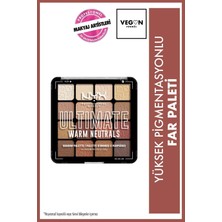NYX Professional Makeup Göz Farı Paleti - Ultimate Shadow Pallette Warm Neutrals 800897017644