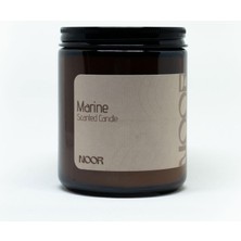 Noor Atelier Marine (Okyanus ve Deniz ) Kokulu Amber Kavonoz Mum